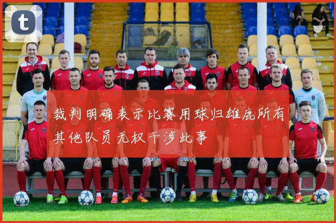裁判明确表示比赛用球归雄鹿所有其他队员无权干涉此事