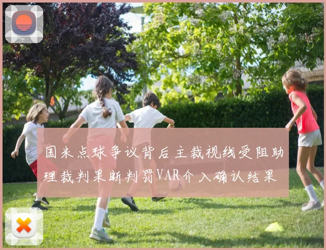 国米点球争议背后主裁视线受阻助理裁判果断判罚VAR介入确认结果